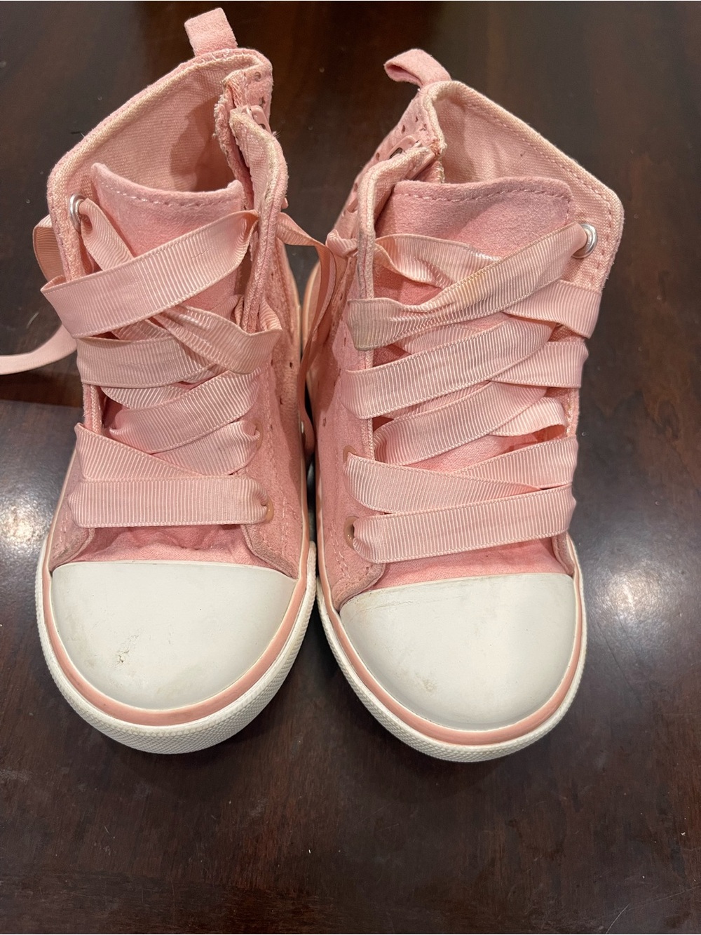 Kids Pink High-Top Sneakers Old Navy